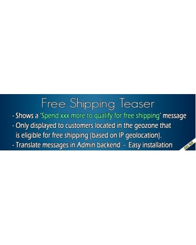 Free Shipping Teaser